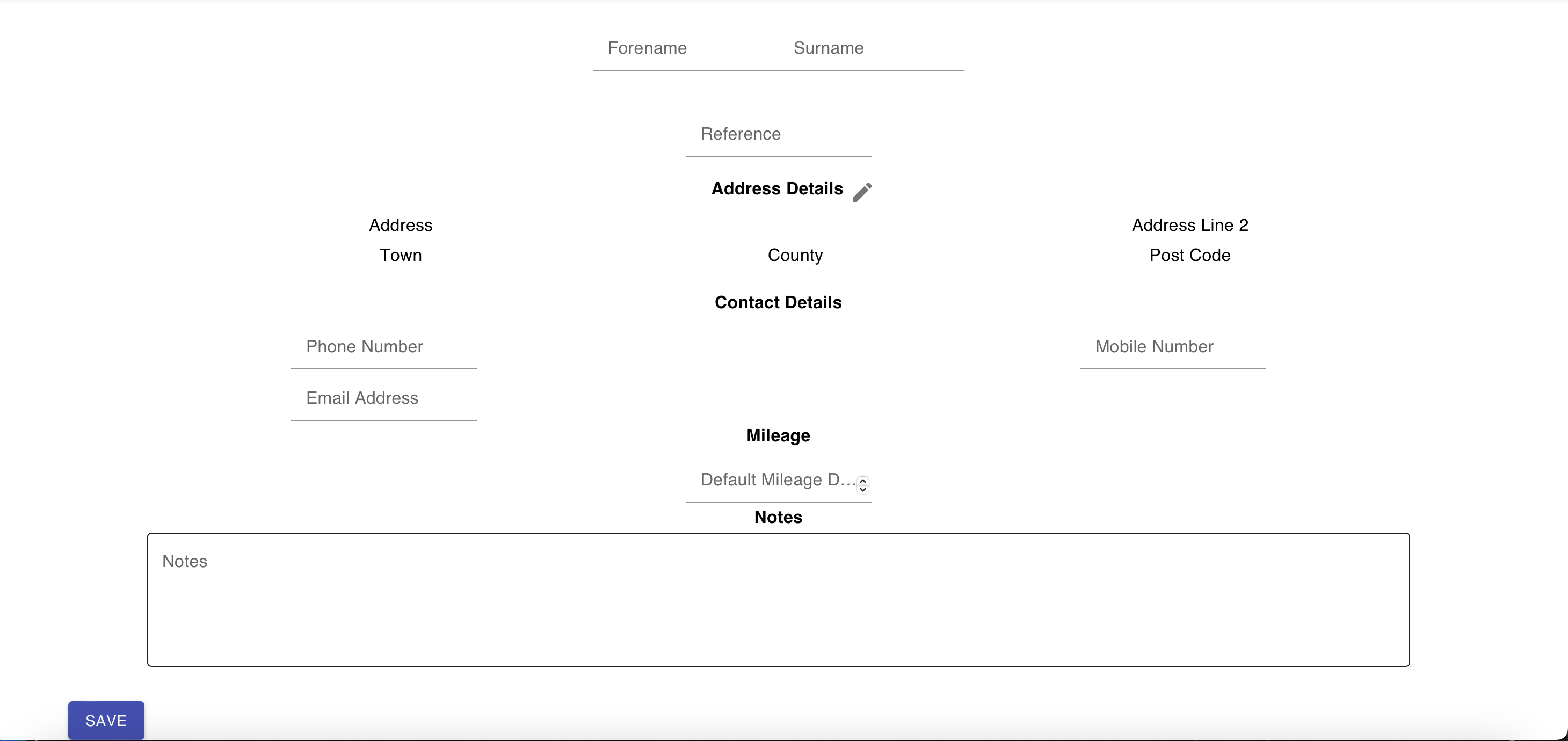 client information