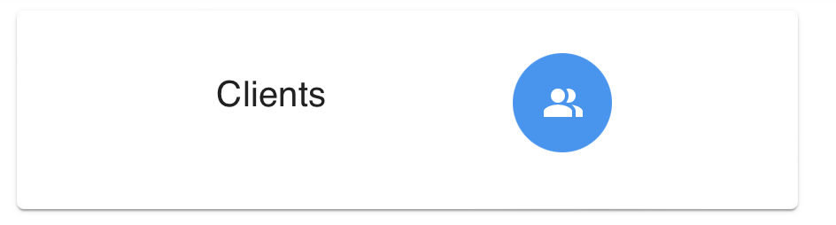 home screen client link