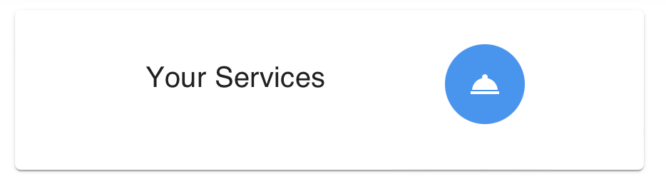 home screen services link