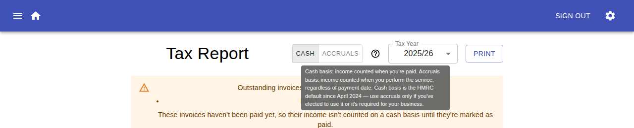 basis toggle tooltip
